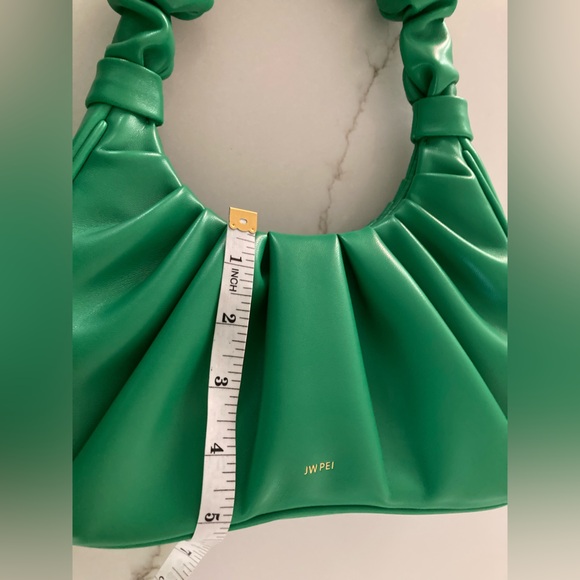 Green Hobo Shoulder Bag for Women - Picture 6 of 7